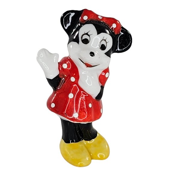 Vintage Disney Magic Kingdom Collection Minnie Mouse Figurine Sears Taiwan - Picture 7 of 8